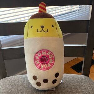 Sanrio Pompompurin boba plush